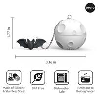 Maan en vleermuis tea infuser - thumbnail