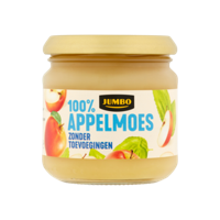 Jumbo Appelmoes 0% Suiker Toegevoegd 190 g - thumbnail