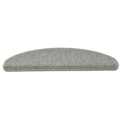 VidaXL Trapmatten zelfklevend 15 st sisal-look 65x21x4 cm lichtgroen