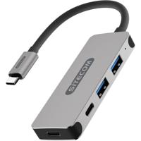 Sitecom CN-384 USB-C Hub 4 Port | USB-C naar 2X USB-C + 2X USB Port Adapter - voor MacBook Pro/Air, Chromebook en andere USB type C apparaten - thumbnail