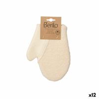 Exfoliërende Handschoen Berilo B7081-10 Wit Beige (12 Stuks) - thumbnail