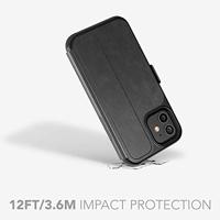 Tech21 Evo Wallet iPhone 12 Mini Smokey Black - thumbnail