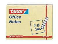 tesa Plaknotitie 57657-00001 100 mm x 75 mm Geel 100 vellen - thumbnail