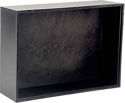 Gainta G705020B Gegoten behuizing 70.5 x 50.5 x 20 ABS kunststof Zwart 1 stuk(s)