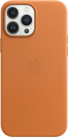 MM1L3ZM/A Apple Leather Case with MagSafe iPhone 13 Pro Max Golden Brown - thumbnail