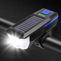 FlinQ Solar Fietsverlichting - Oplaadbare USB Led Fietslamp - thumbnail