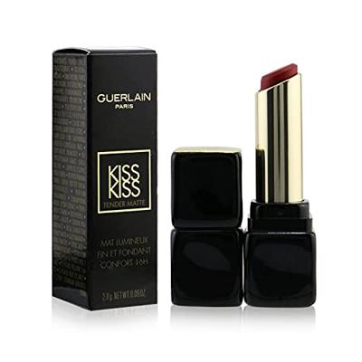 Guerlain Kiss Kiss Tender Matte Lipstick 940 MY ROUGE Lippenstift 2.8 g Dames Guerlain Kiss Kiss Tender Matte Lipstick 940 MY ROUGE Lippenstift 2.8 g Dames