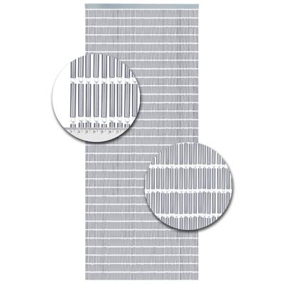 Vliegengordijn Hulzen Zilver - 90cm x 210cm Vliegengordijn Hulzen Zilver - 90cm x 210cm