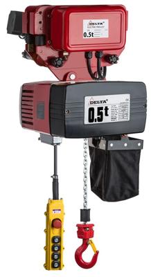 Delta Premium elektrische kettingtakel DEH | 400V | met elektrische loopkat | 3 m | 0,5 ton - DH.0.DED.00503.03 DH.0.DED.00503.03