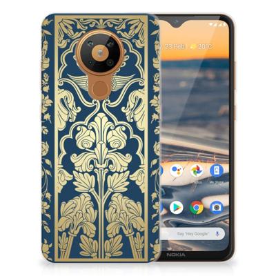 Nokia 5.3 | TPU Case | Beige Flowers Nokia 5.3 | TPU Case | Beige Flowers