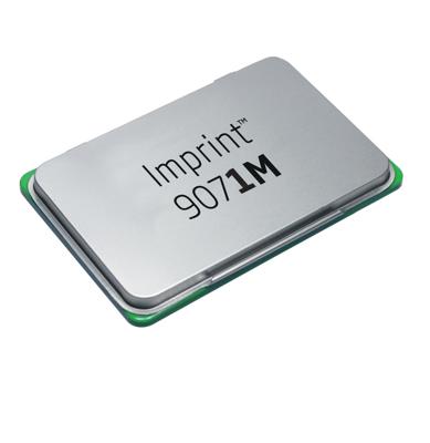 Inktkussen trodat metaal 9051m 90x50mm groen