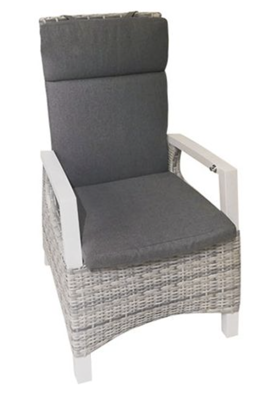 Malta Dining Tuinstoel Wit tuinmeubel OWN - Own