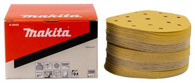 Makita B-39425 Schuurschijf 150mm K1000 Yellow Velcro