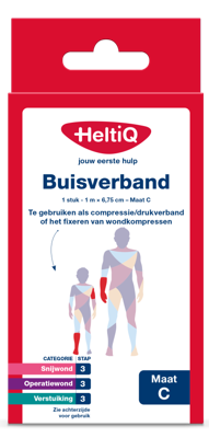 Heltiq Buisverband - maat C Heltiq Buisverband - maat C