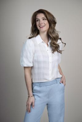 Elvira Casuals Blouse Katy E2 26-053 Blouse 15 Off White