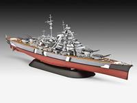 Revell 1/700 Battleship Bismarck - thumbnail