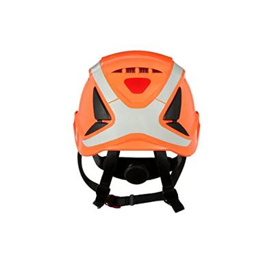 3M X5007V-CE Veiligheidshelm Met UV-sensor, Reflecterend, Geventileerd Oranje