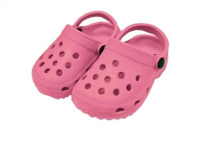 Heless Poppen klompen roze, 38-45 cm
