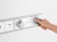 Hansgrohe RainSelect thermostaat afbouwdeel voor 4 functies, zwart/chroom - thumbnail