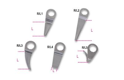 Beta 1938 R/L5-set of 5 blades 1938 1938R/L5 - 019380045
