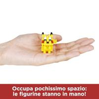 Set van 6 stenen figuren - BANDAI - NANOBLOCK - Elektrisch Pokémon-pakket - thumbnail