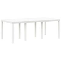 9-delige tuinset met kussens, witte poly rattan - thumbnail