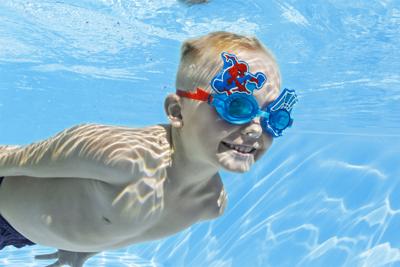 Bestway Zwembril Kind Siliconen Band Spiderman +3 Jaar Strand en Zwembad 98022