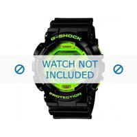 Casio horlogeband GD-100SC-ZW Kunststof / Plastic Zwart - thumbnail