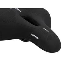 FISCHER FAHRRAD R.E.Med MEMORY FOAM Zadel Zwart - thumbnail