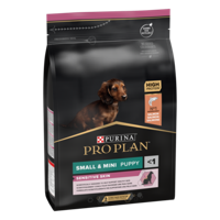 Pro Plan Small & Mini Puppy Sensitive Skin met zalm hondenvoer 3 kg - thumbnail