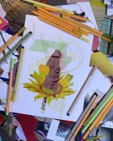 Viltstift stabilo pen 68/35 m mosgroen | 10 stuks - thumbnail