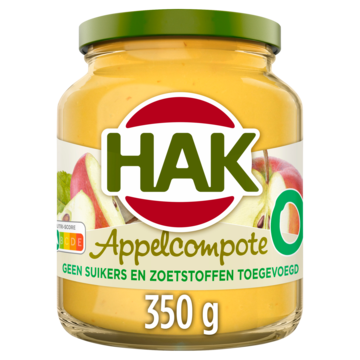 Hak Appelcompote 0% 350g bij Jumbo Hak Appelcompote 0% 350g bij Jumbo
