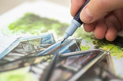 Faber Castell Sketchmarker Goldfaber - etui 6 stuks - Architecture