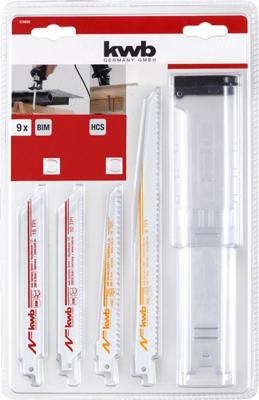 Reciprozaagbladenset 9dlg KWB - Kwb