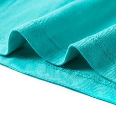 Kindershirt 140 mintkleurig Kindershirt 140 mintkleurig