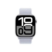 Apple Watch Series 10 GPS 46 mm Aluminium kast Sport loop Blauwe wolk - thumbnail