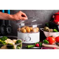 Stoomkoker JATA CV200 Wit 400 W 2 x 2.55 x 1.5 cm Plastic - thumbnail