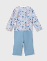 Playshoes zwempak lange mouw dino blauw-62-68 - thumbnail