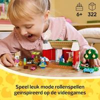 LEGO Animal Crossing 77055 Kledingwinkel van Fairy Finger Sisters - Speelgoed voor 6-jarigen - thumbnail