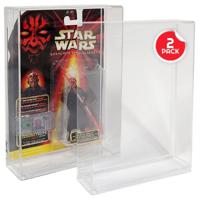 Evoretro Acrylic Display Cases 2-Pack for Action Figures - thumbnail
