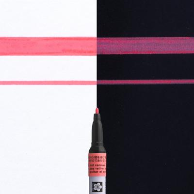 Sakura paint Marker Pen-Touch, fine, fluorescerend rood