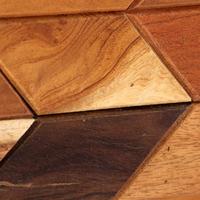 Nachtkastje 40x30x50 cm massief gerecycled hout - thumbnail