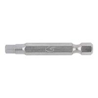 KS Tools 911.2824 Inbus-bit Speciaal staal Vernikkeld E 6.3 1 stuk(s) - thumbnail