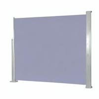 VidaXL Windscherm uittrekbaar 120x300 cm grijs - thumbnail