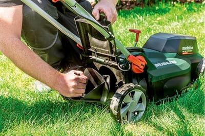 Metabo rm 36-18 ltx bl 36 | accu-grasmaaier | 18v | 2 x 5.2 ah accu + oplader - 601716650