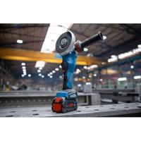 Bosch Blauw GWS 18V-15 P Accu Haakse slijper | 125 mm | excl. accu en lader 06019H6A00 - thumbnail