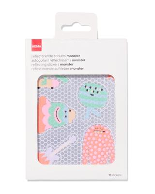 HEMA Stickers monster met reflectie monster