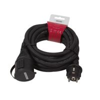 LogiLink LPS102 Stroom Verlengkabel Zwart 5.00 m H07RN-F 3G 1,5 mm² Geschikt voor buiten - thumbnail