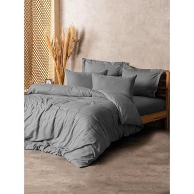 Dekbedovertrek set Grijs 220 x 240 cm