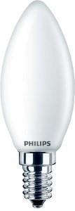 Philips LED filament kaars 4,3-40W E14 827 B35 mat LED3714